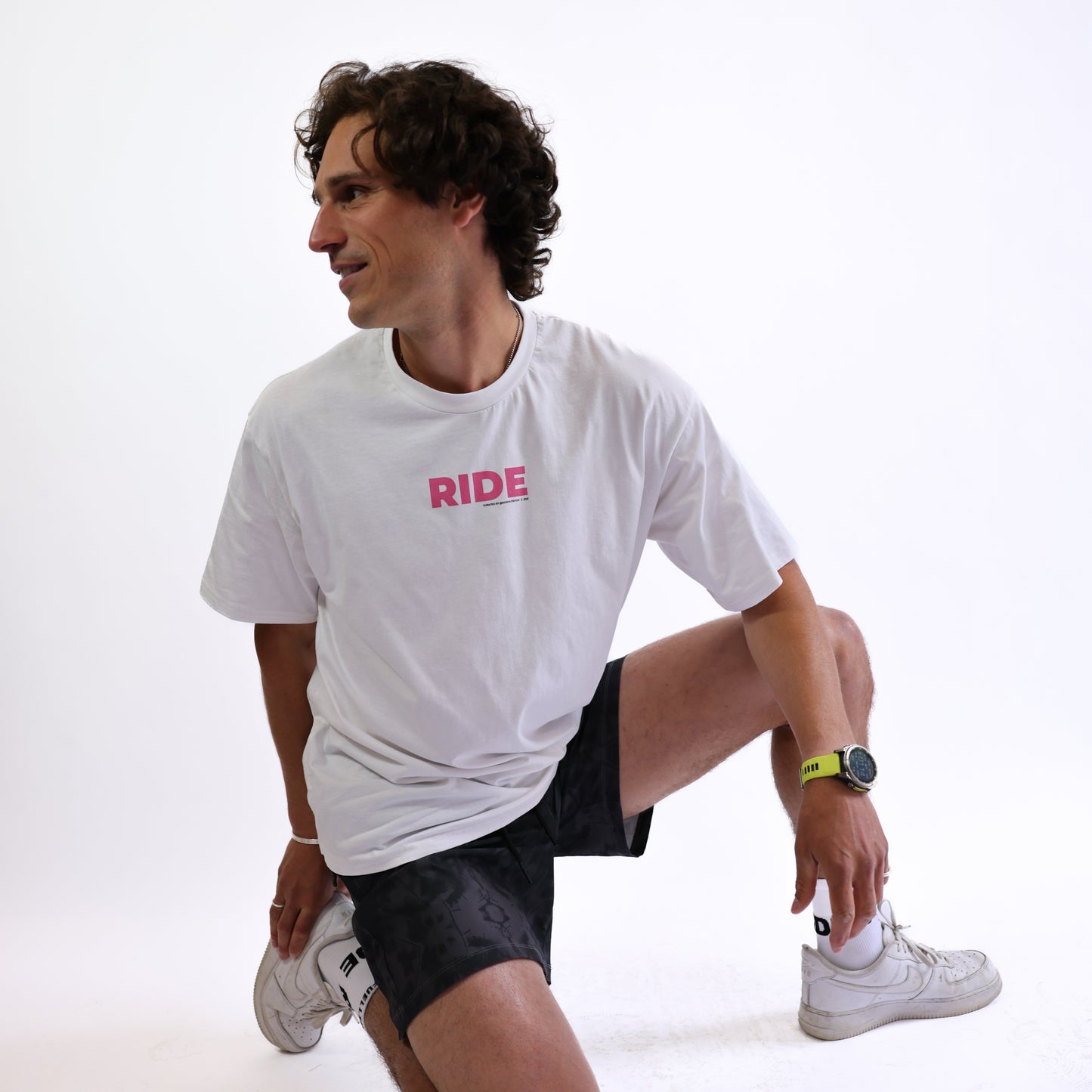 RIDE Solid T-Shirt - White
