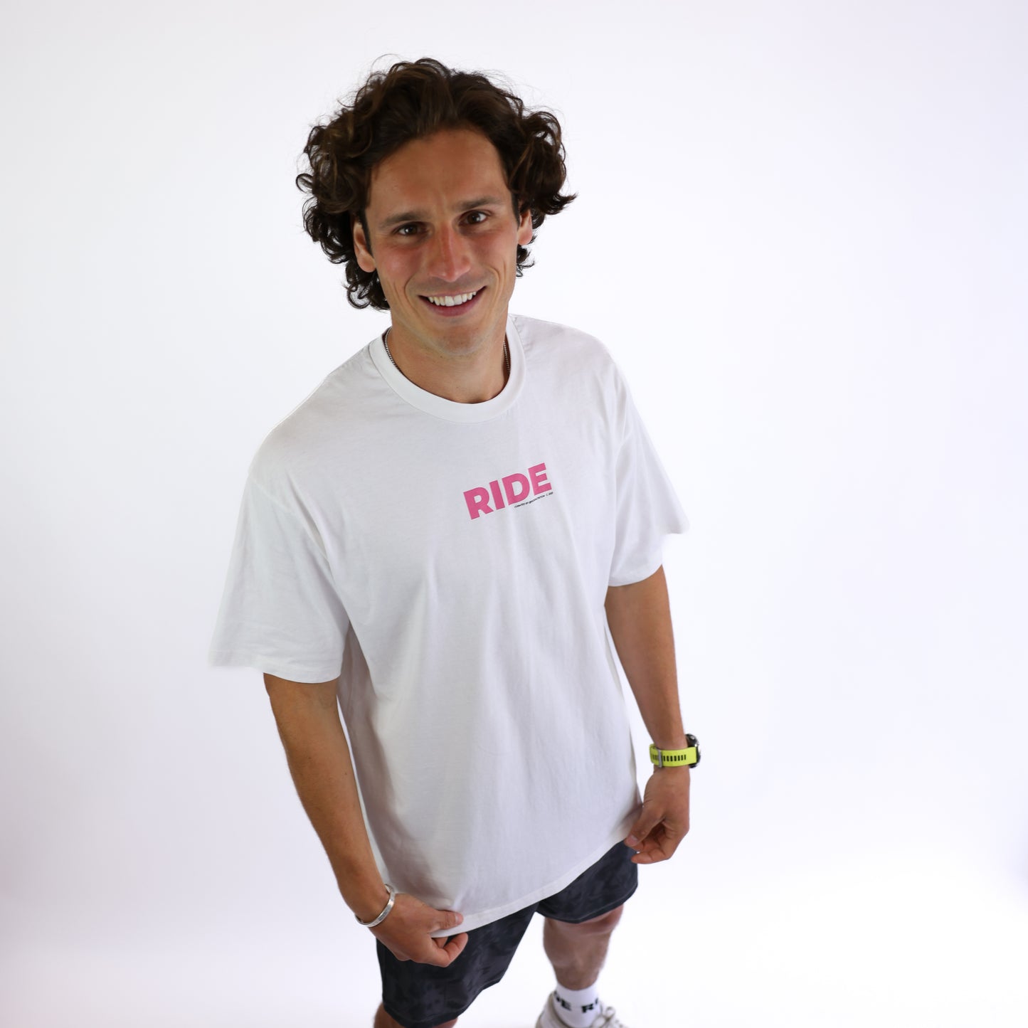 RIDE Solid T-Shirt - White