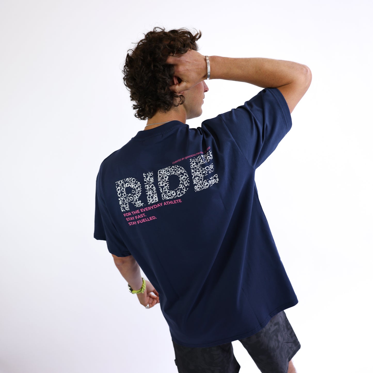 RIDE Bubble T-Shirt - Navy