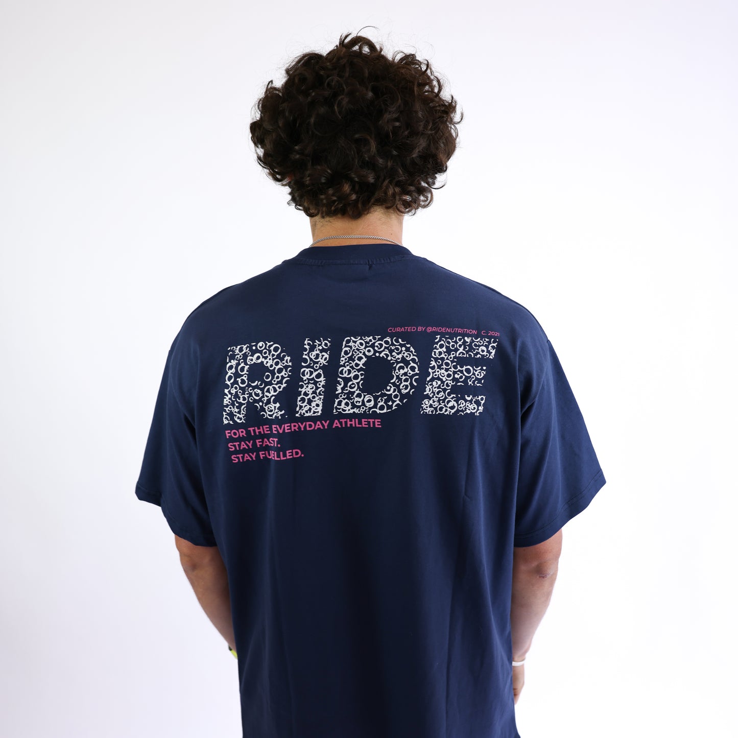 RIDE Bubble T-Shirt - Navy