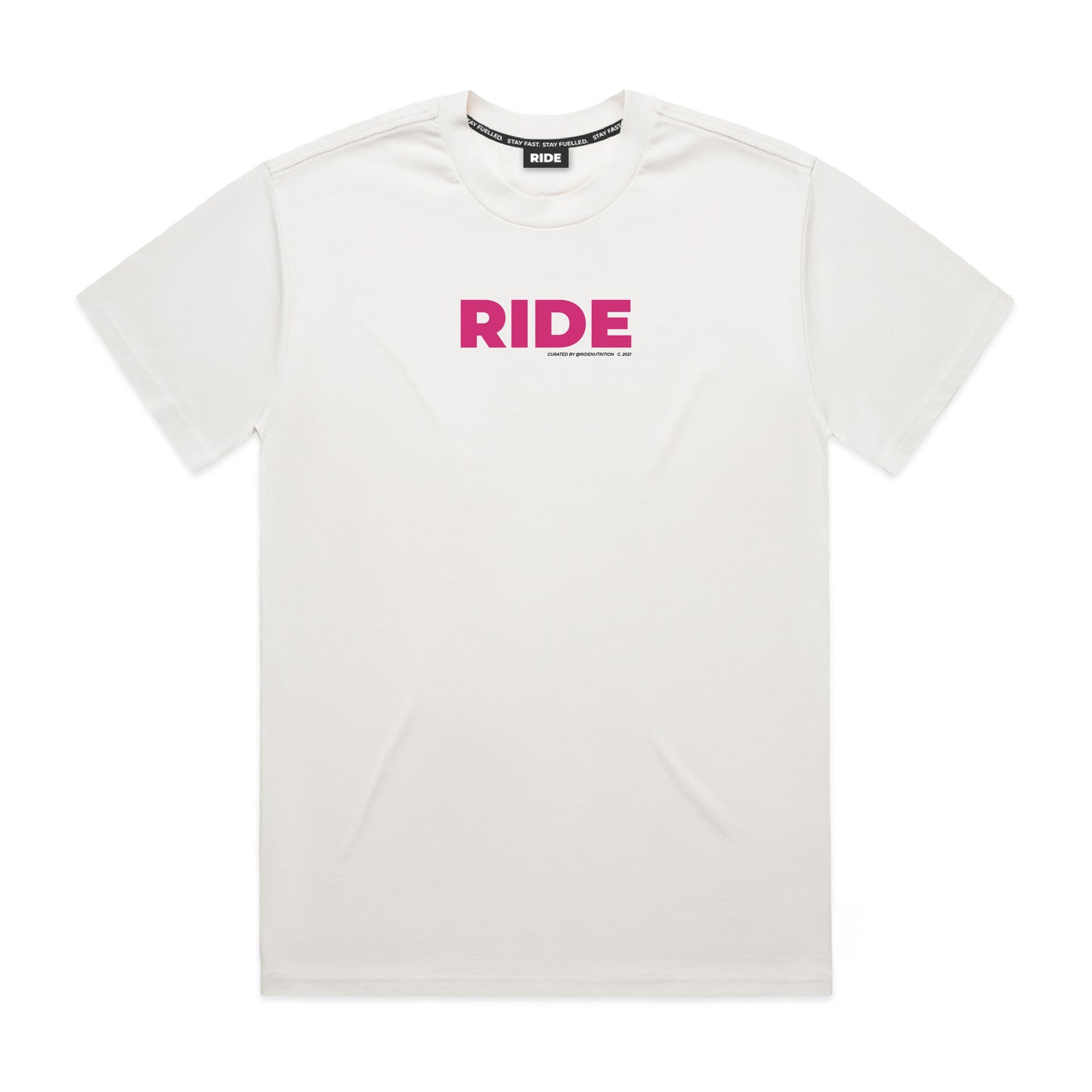 RIDE Solid T-Shirt - White
