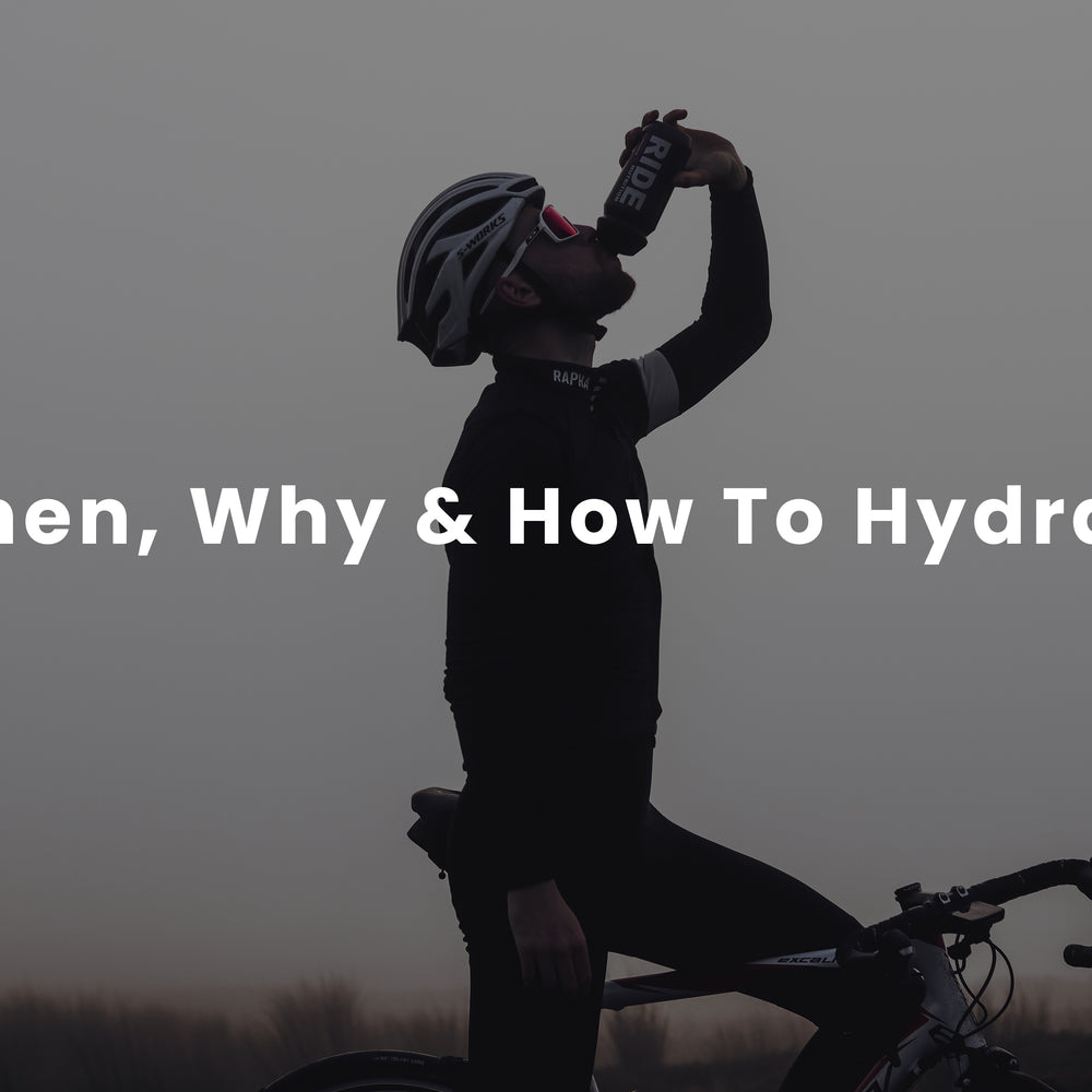 Why and how to hydrate before during and after exercise.