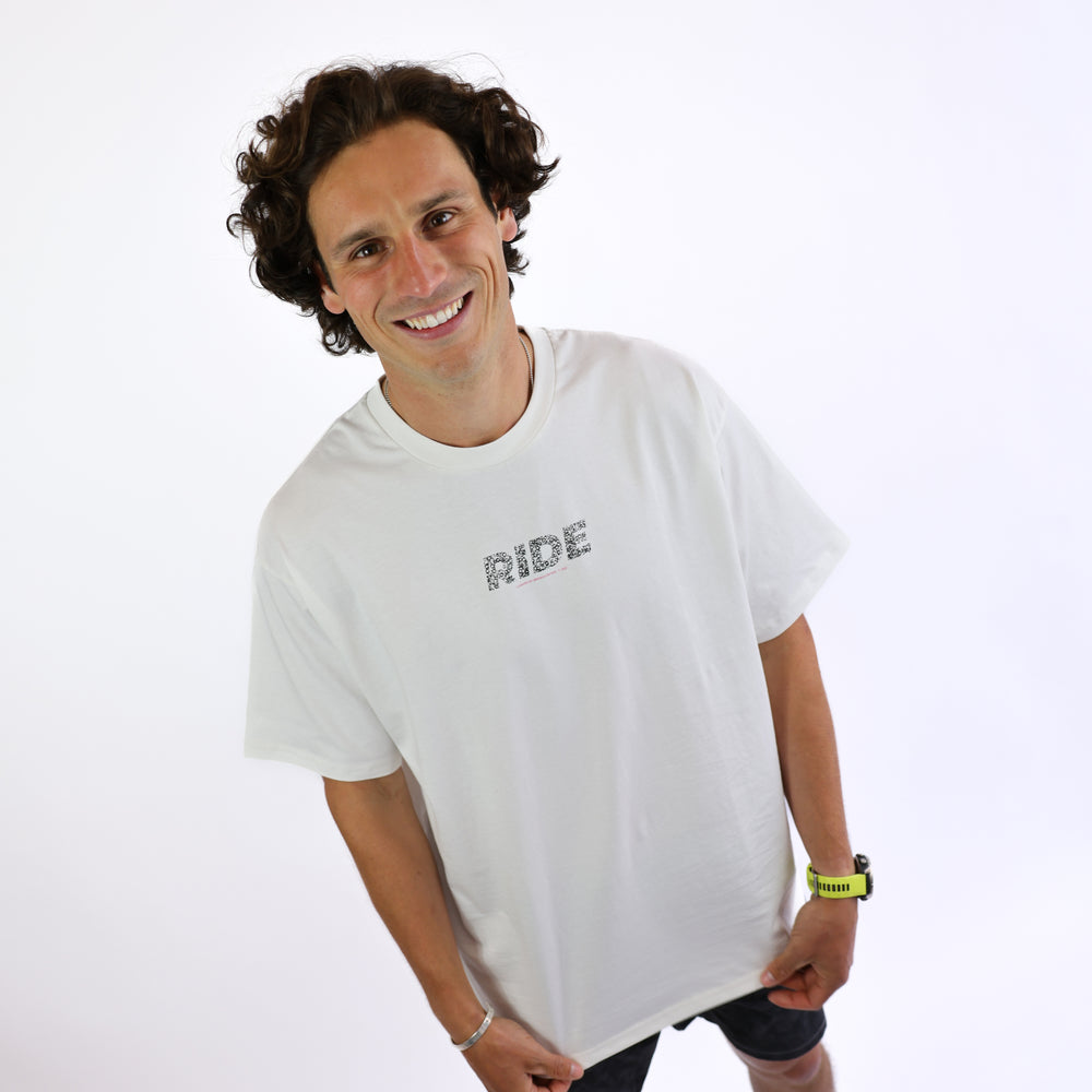 
                      
                        RIDE Bubble T-Shirt - White
                      
                    