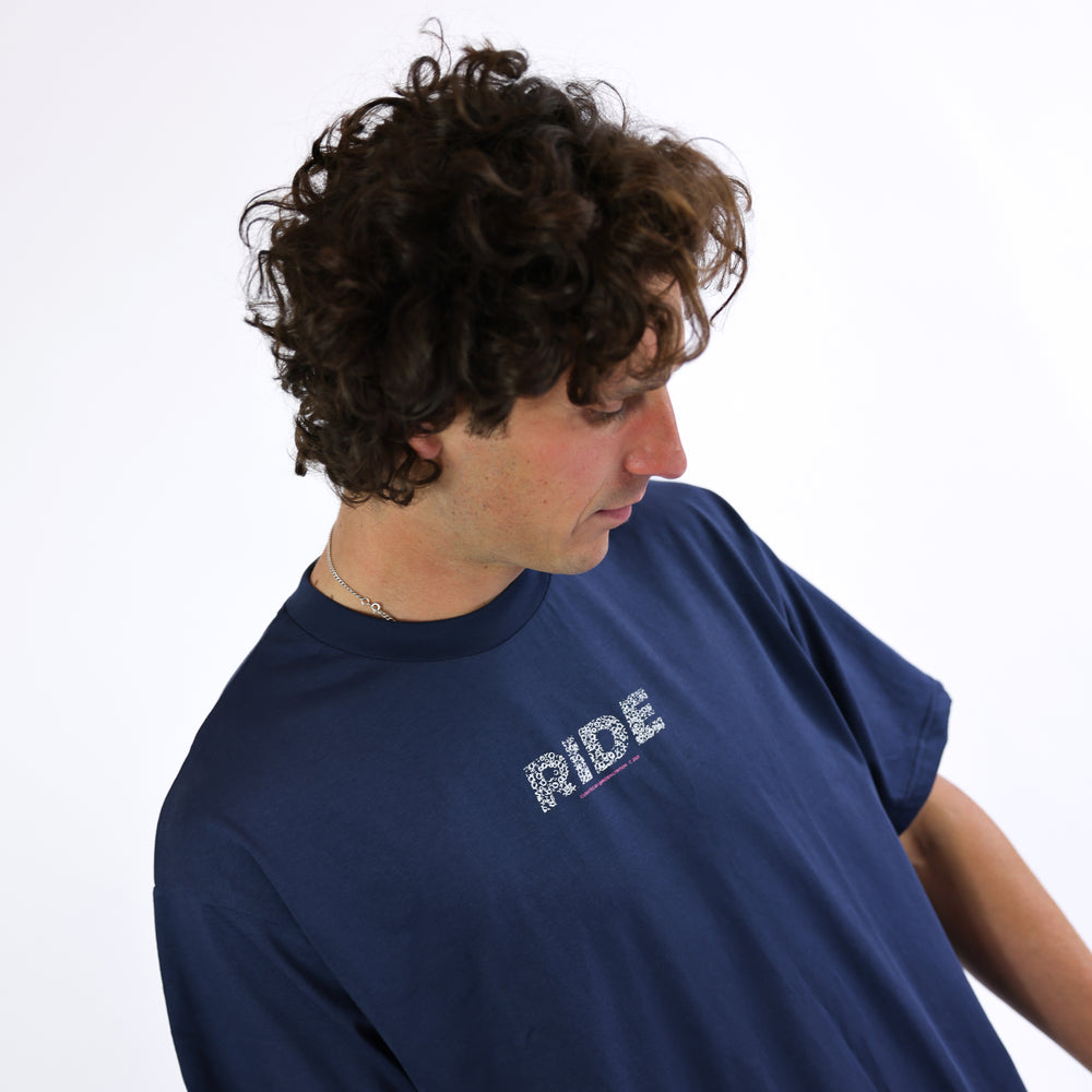 
                      
                        RIDE Bubble T-Shirt - Navy
                      
                    