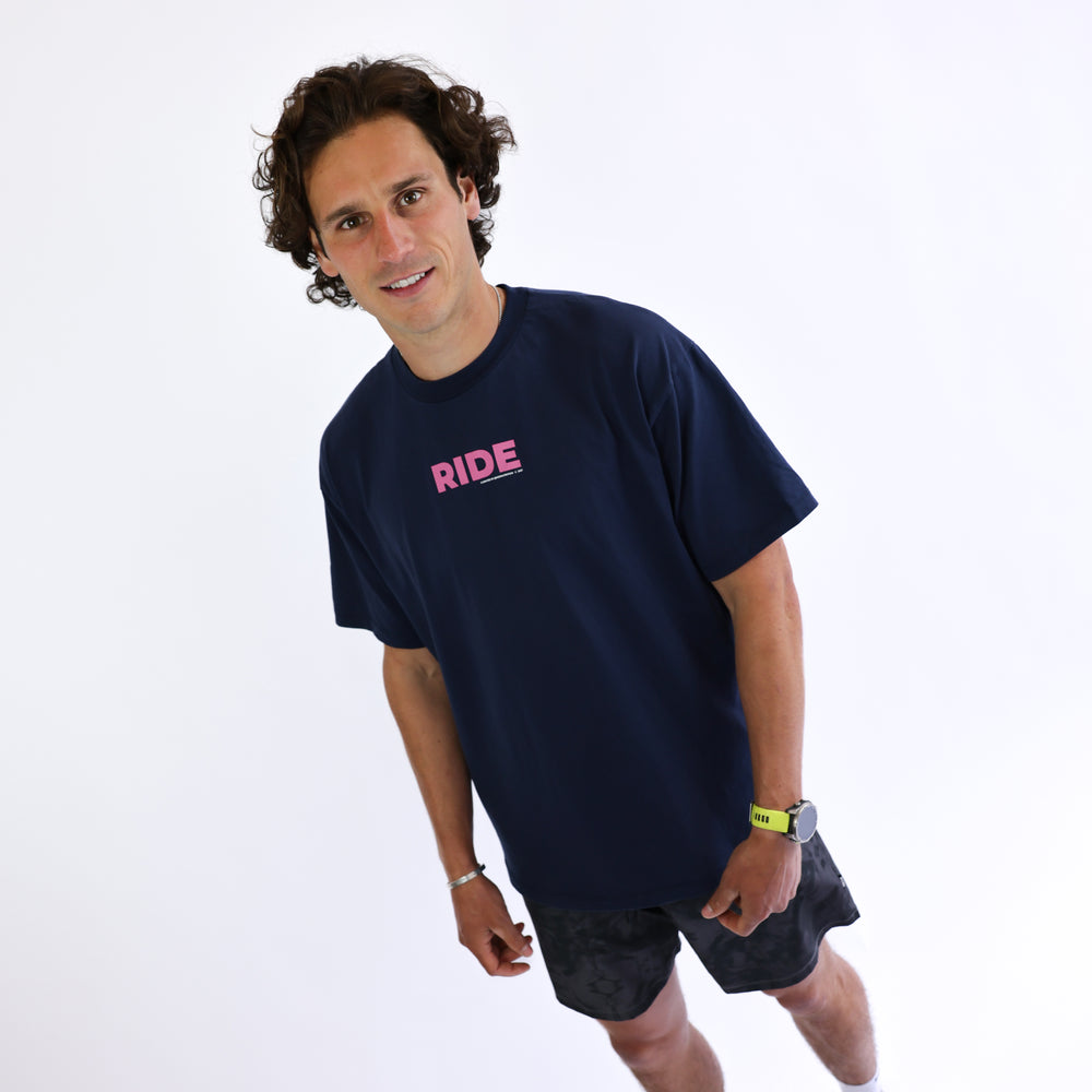 
                      
                        RIDE Solid T-Shirt - Navy
                      
                    