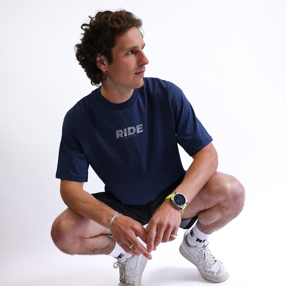 
                      
                        RIDE Bubble T-Shirt - Navy
                      
                    