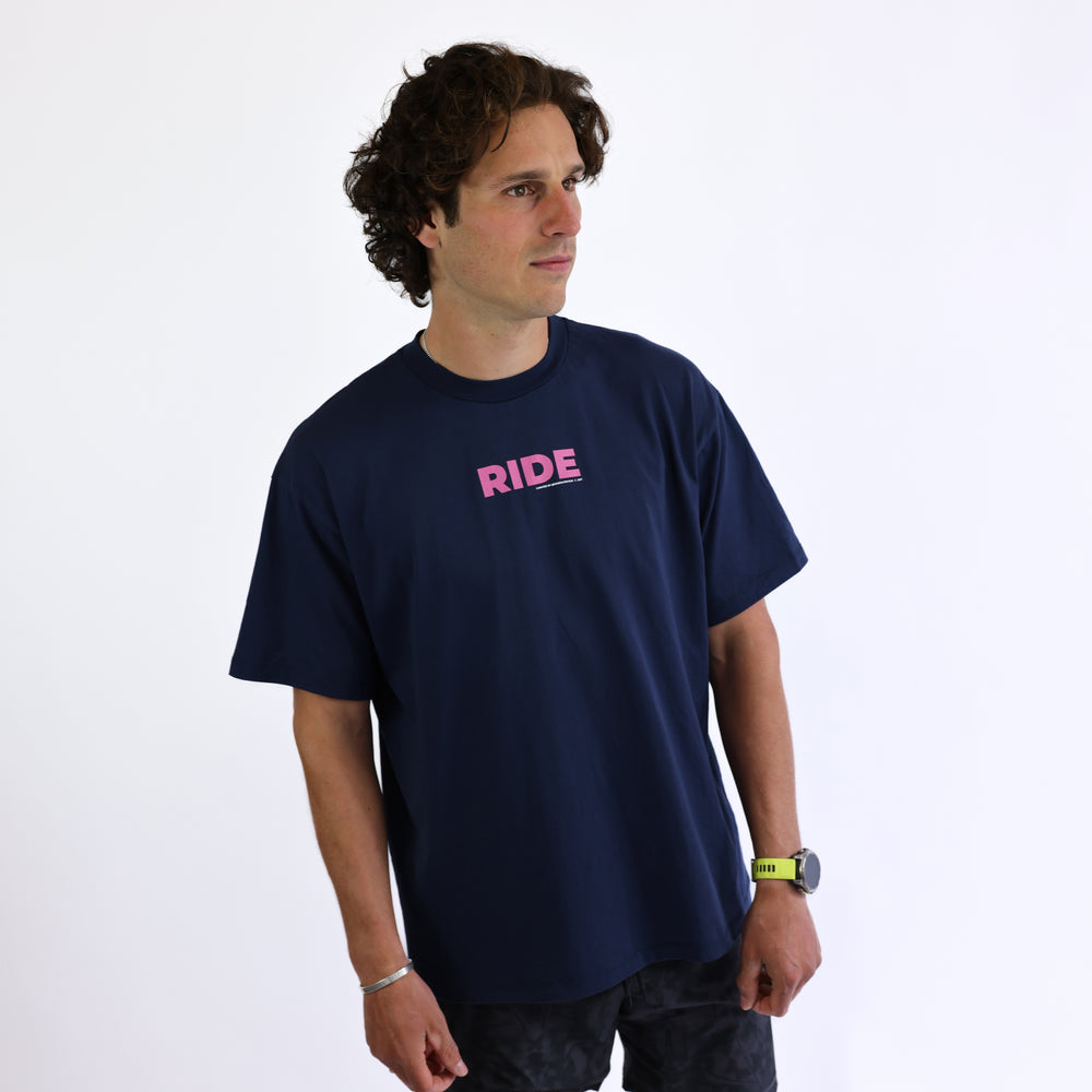 
                      
                        RIDE Solid T-Shirt - Navy
                      
                    