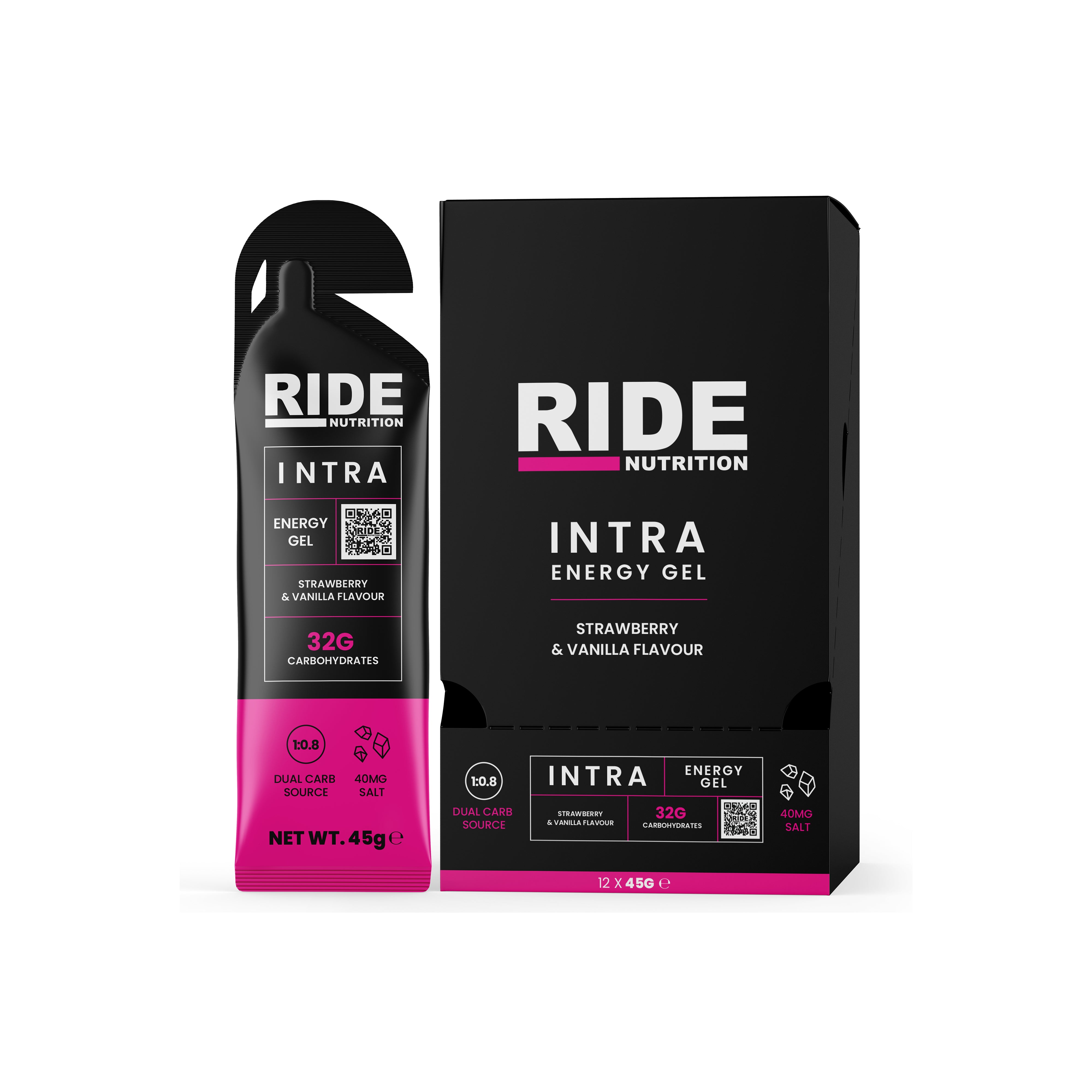 Intra Energy Gel - Strawberry & Vanilla – Ride Nutrition