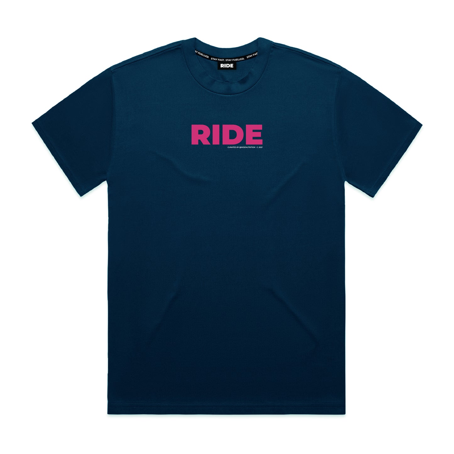 RIDE Solid T-Shirt - Navy