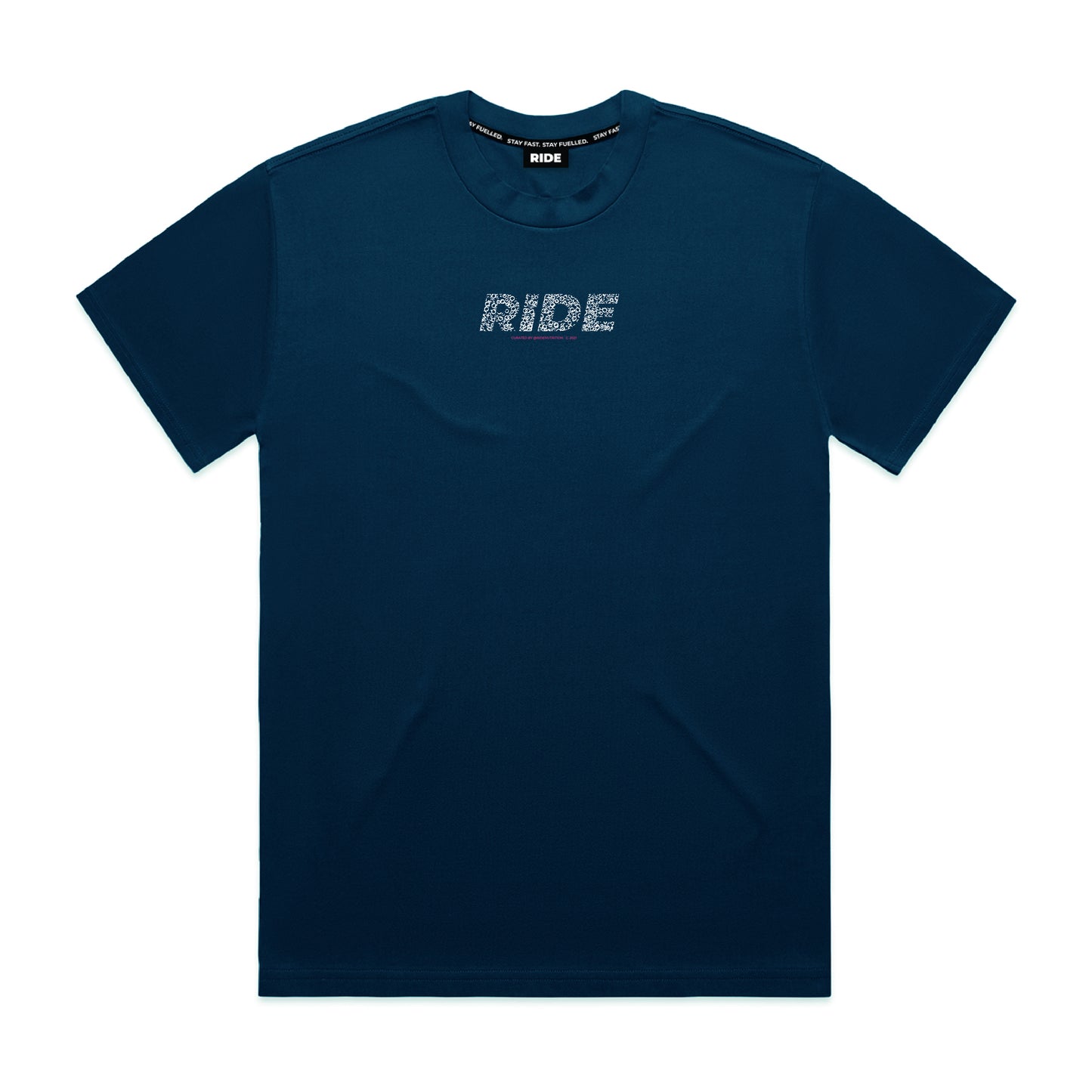 RIDE Bubble T-Shirt - Navy