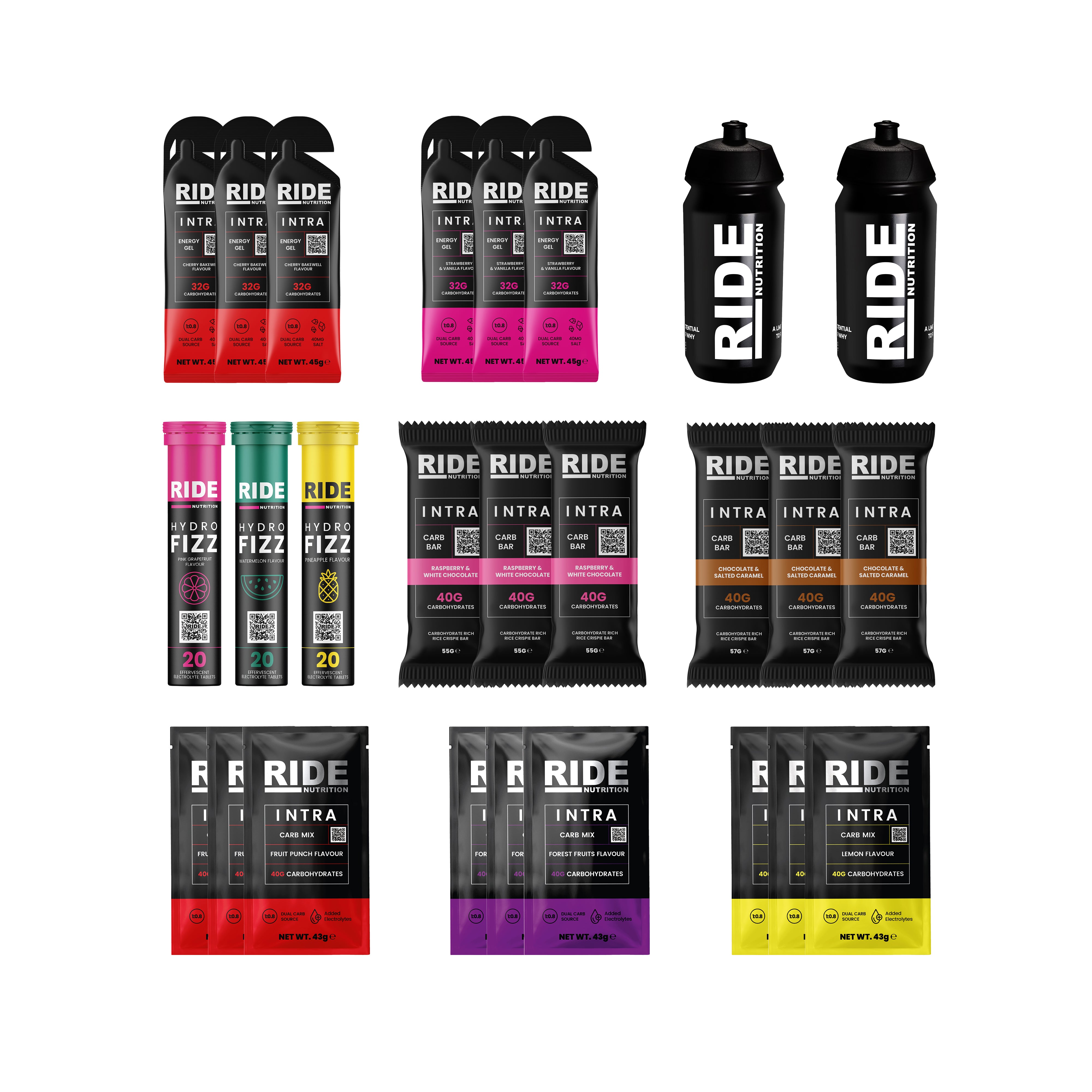 Test RIDE Bundle – Ride Nutrition