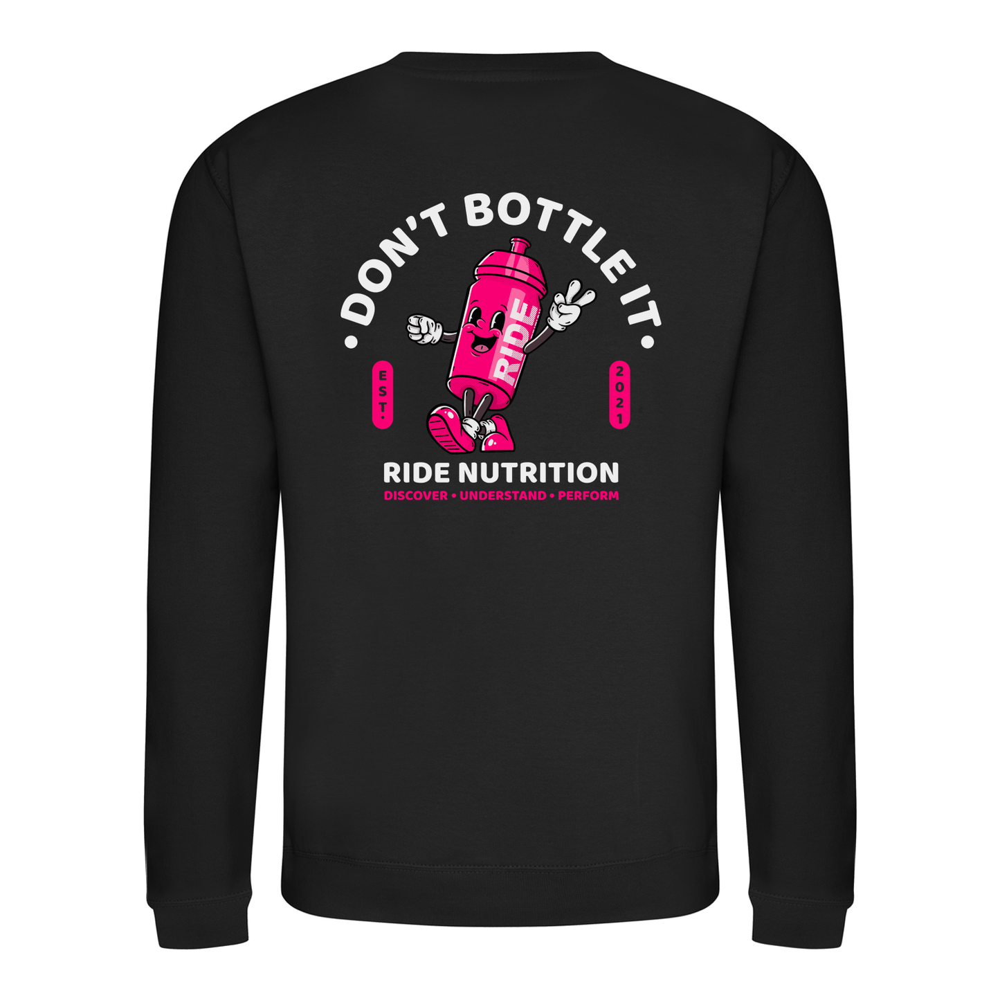 Bottle Man Sweatshirt - Black