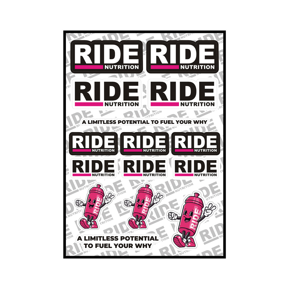 RIDE Sticker Sheet