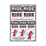 RIDE Sticker Sheet