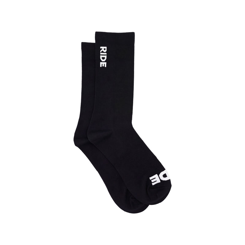 RIDE Team Cycling Socks - Black