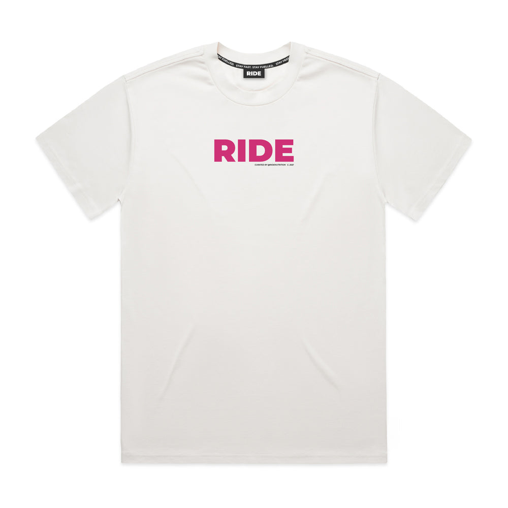 RIDE Solid T-Shirt - White