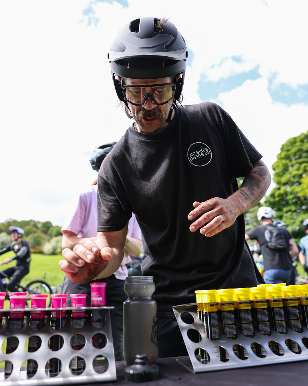 Fuelling the UK's biggest MTB events