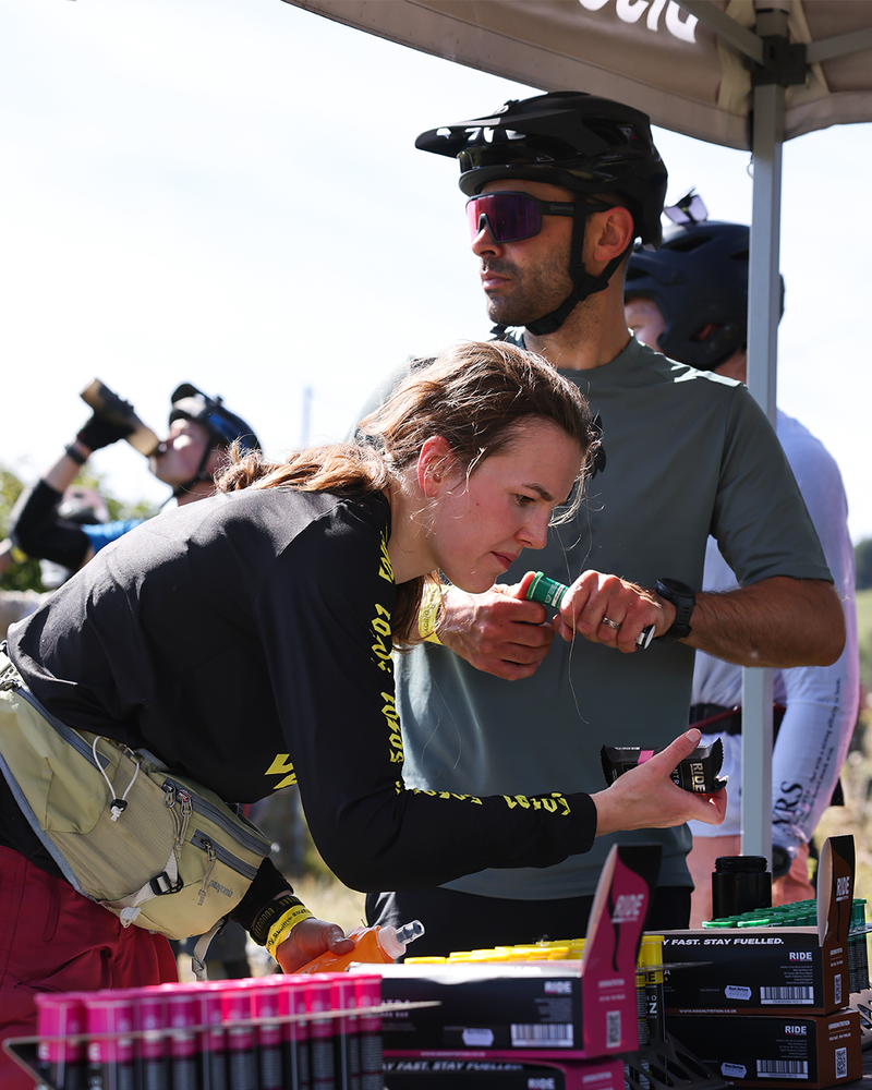 RIDE Nutrition at an event