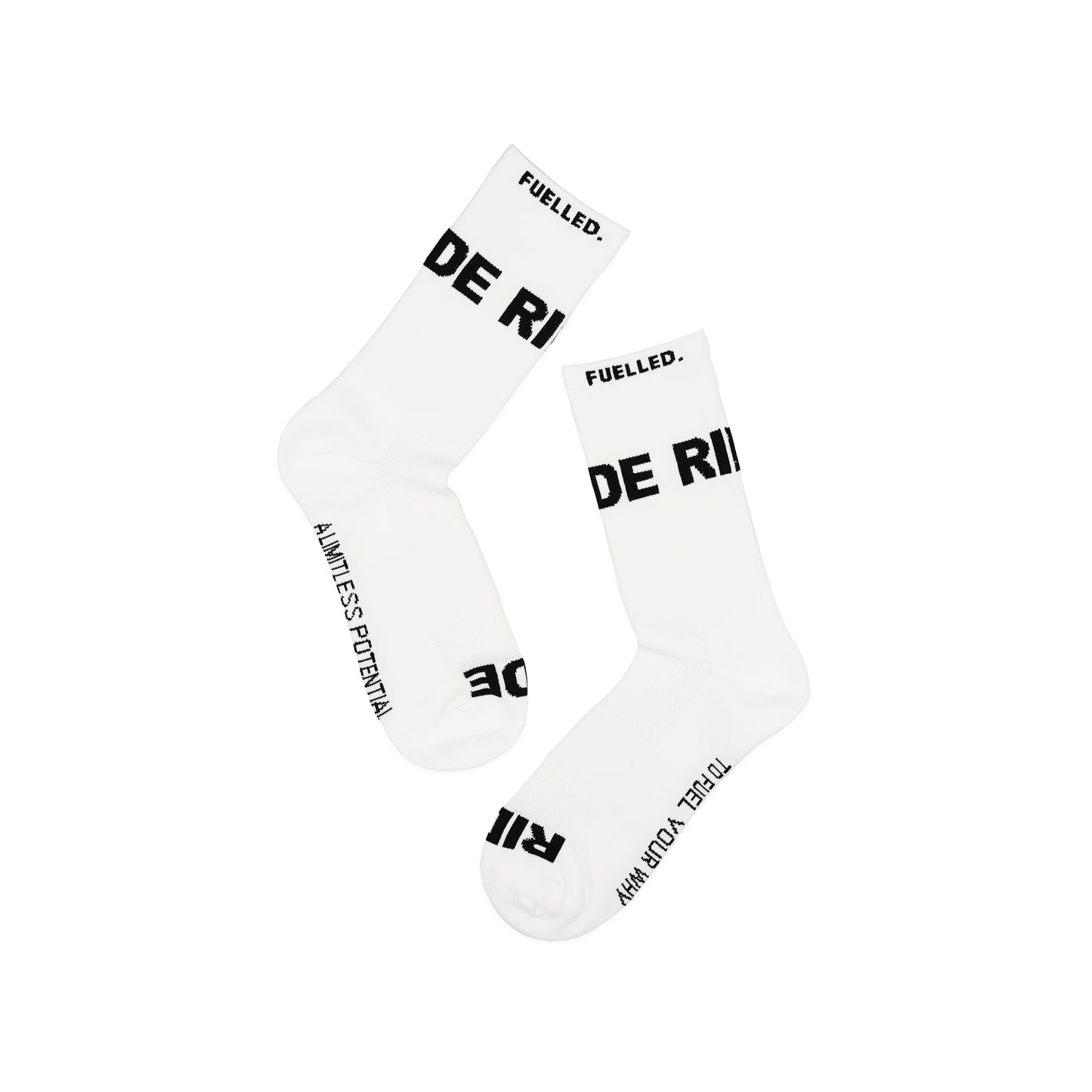 RIDE Performance Socks - White