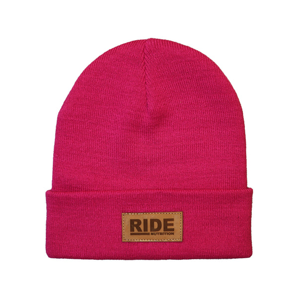 adidas hot pink beanie